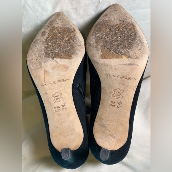 Via Spiga black suede ankle boots- Size 7 - Picture 6 of 7